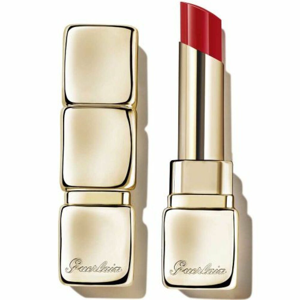 GUERLAIN Lippenstift Kisskiss Shine Bloom Lippenstift 709 Blütenrot 1Un