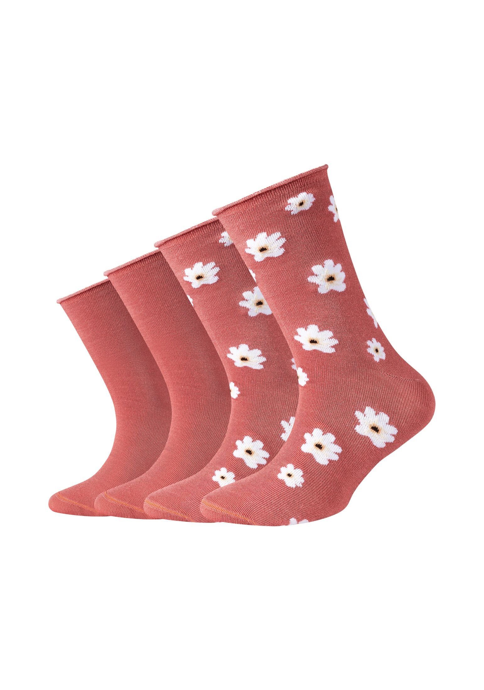 s.Oliver Socken Socken 4er Pack faded rose