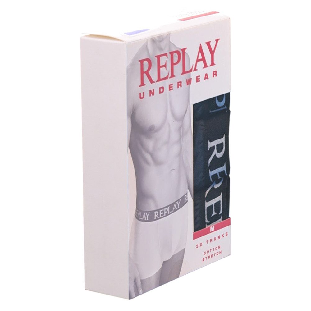 Replay Boxershorts Basic Cuff Logo günstig online kaufen