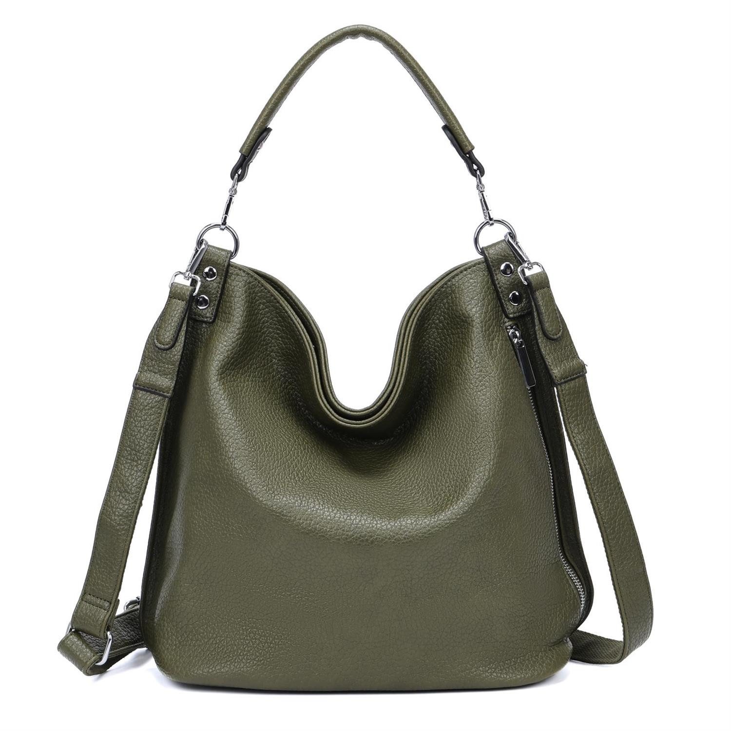 Schultertasche DAMEN XXL SHOPPER HOBO Cross Over Body Bag Umhängetasche Weekender