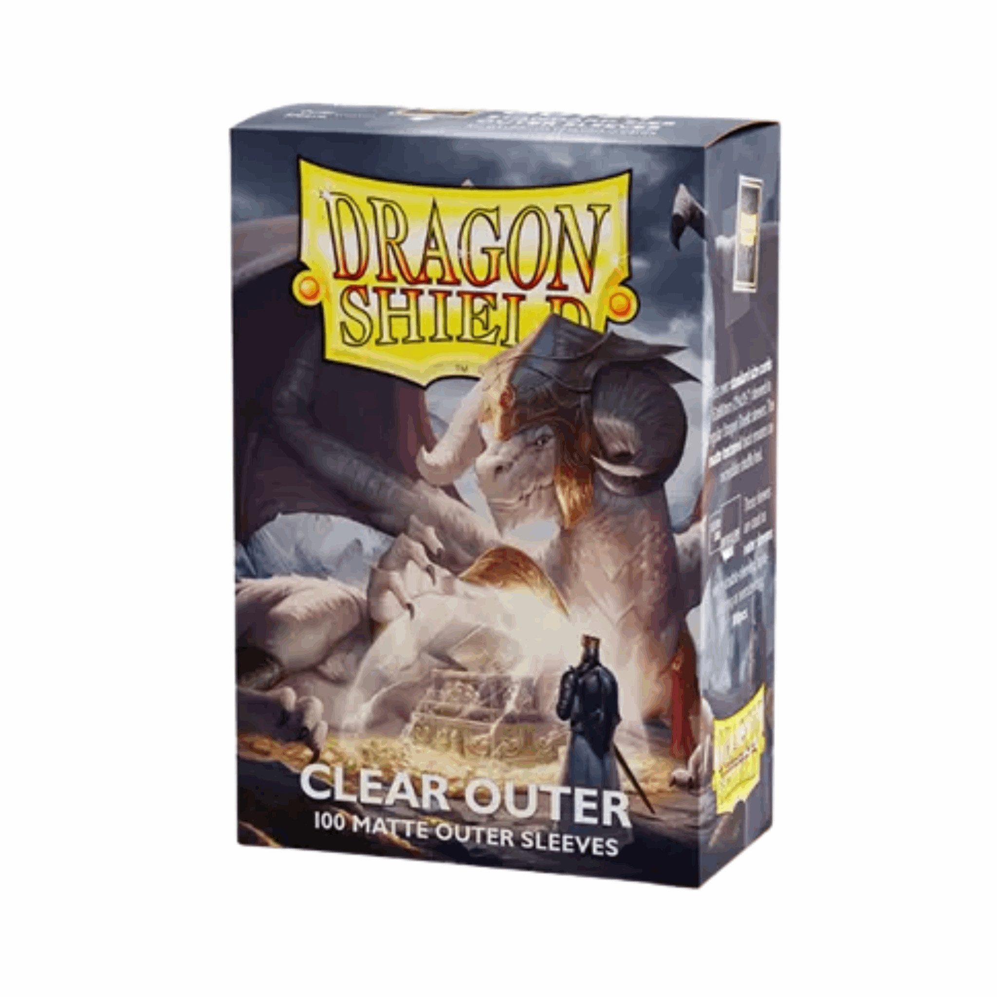 Dragon Shield Sammelkarte Dragon Shield Outer Sleeves - Matte Clear, 100stk