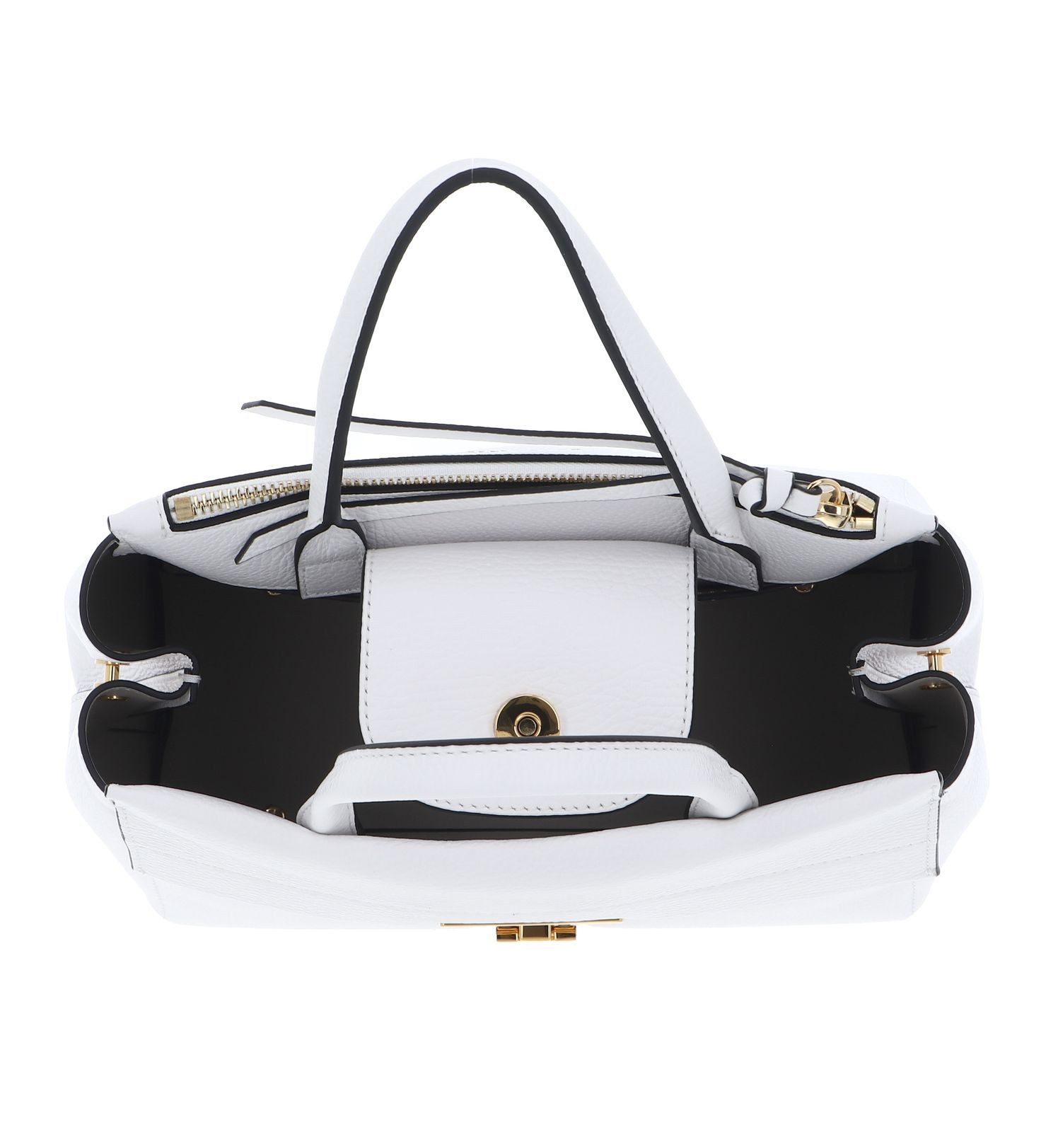 COCCINELLE Handtasche Handbag Grained Leather, aus echtem Rindsleder
