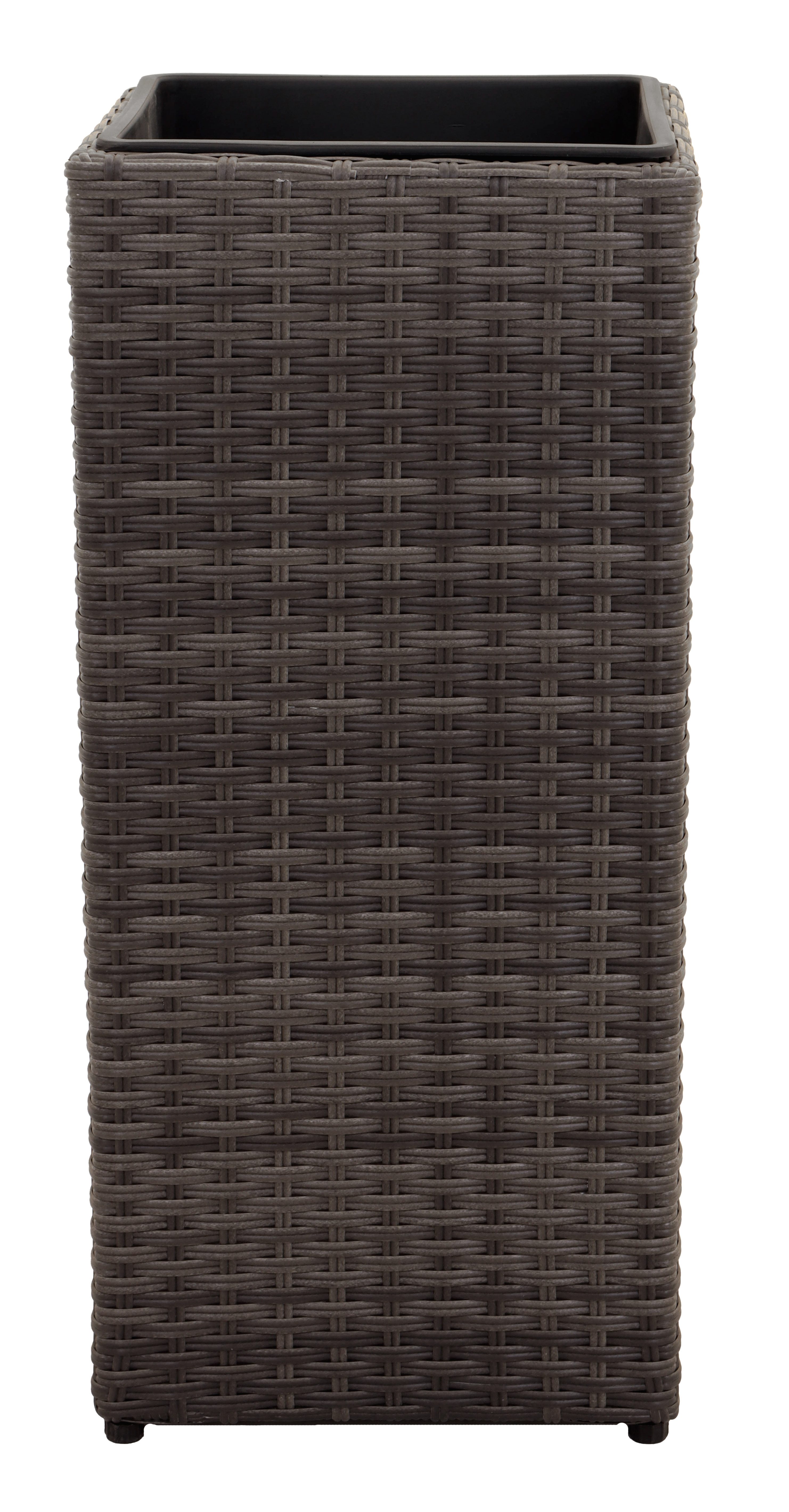 tegawo Pflanzkübel Polyrattan Zylinder günstig online kaufen