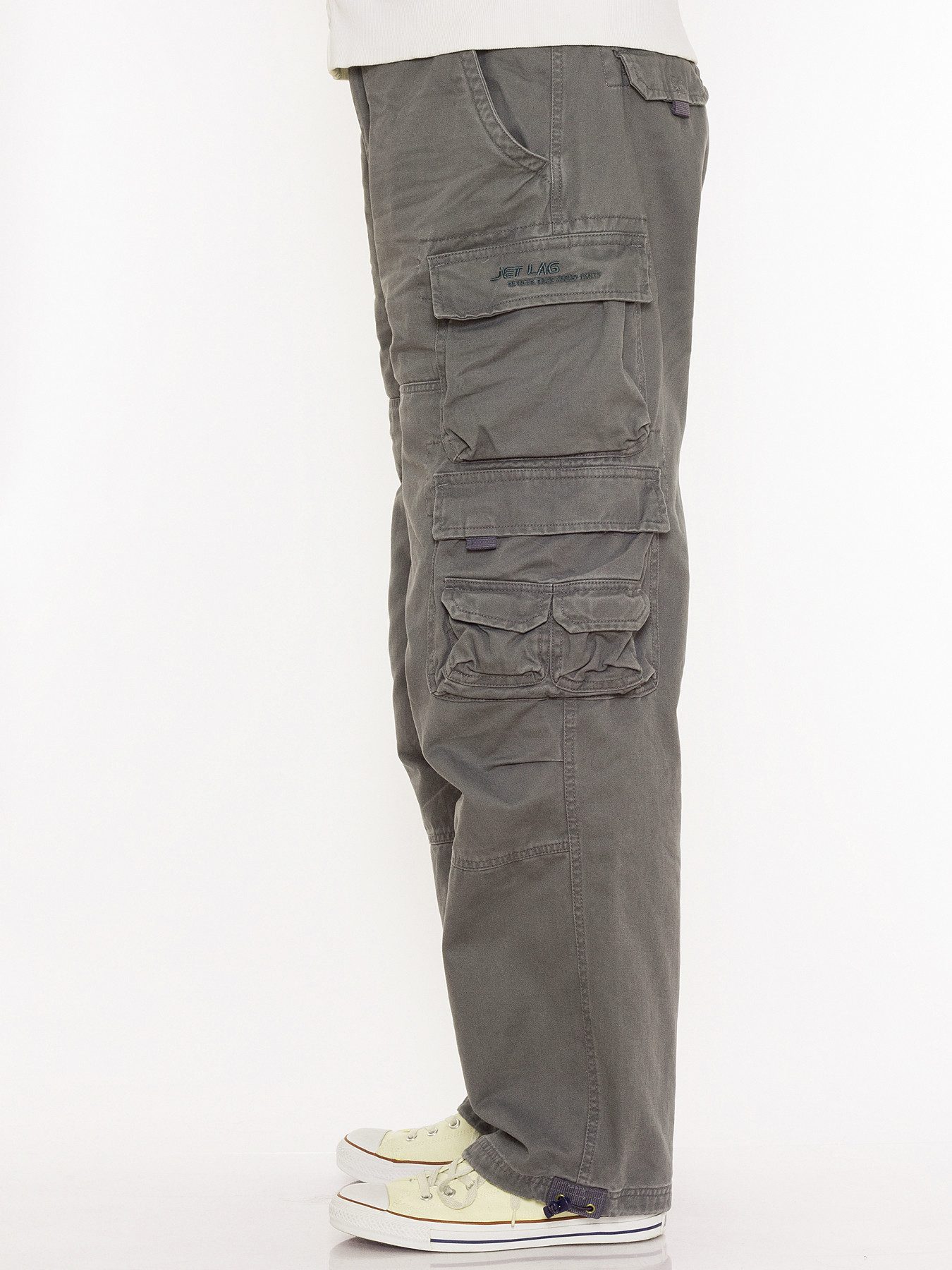 Jet Lag Cargohose Relaxed Fit weites Bein