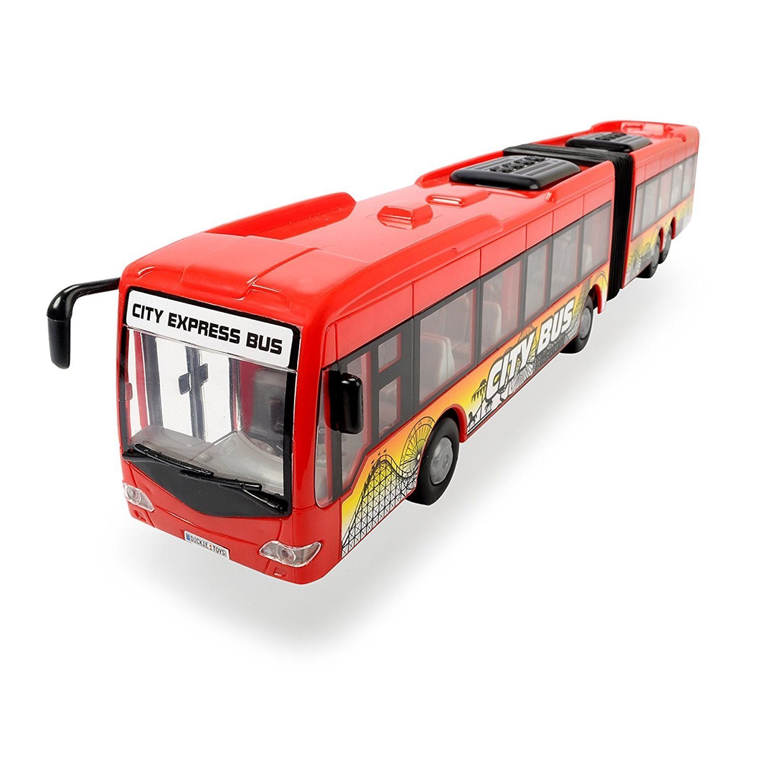 Dickie Toys Spielzeug-Auto 203748001 City Express Bus