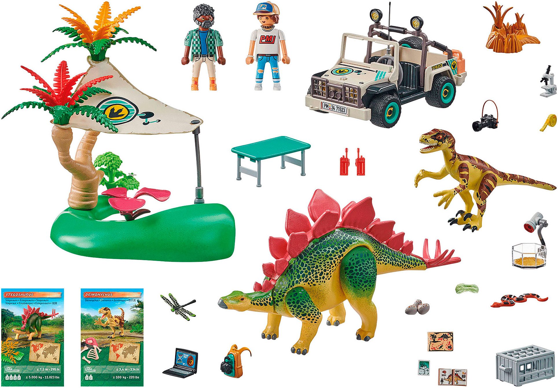 Playmobil® Forschungscamp mit Dinos (71523), Dinos Konstruktions-Spielset, günstig online kaufen