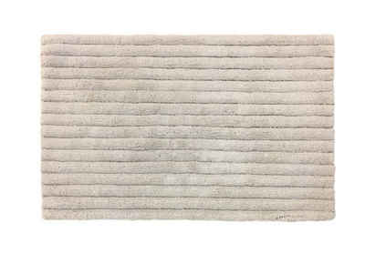 Teppich TrendLine Badteppich beige Baumwolle 80 x 50 cm, Trend Line
