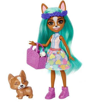 Mattel® Merchandise-Figur Enchantimals Baby Tierfreunde Crizia Corgi & Show