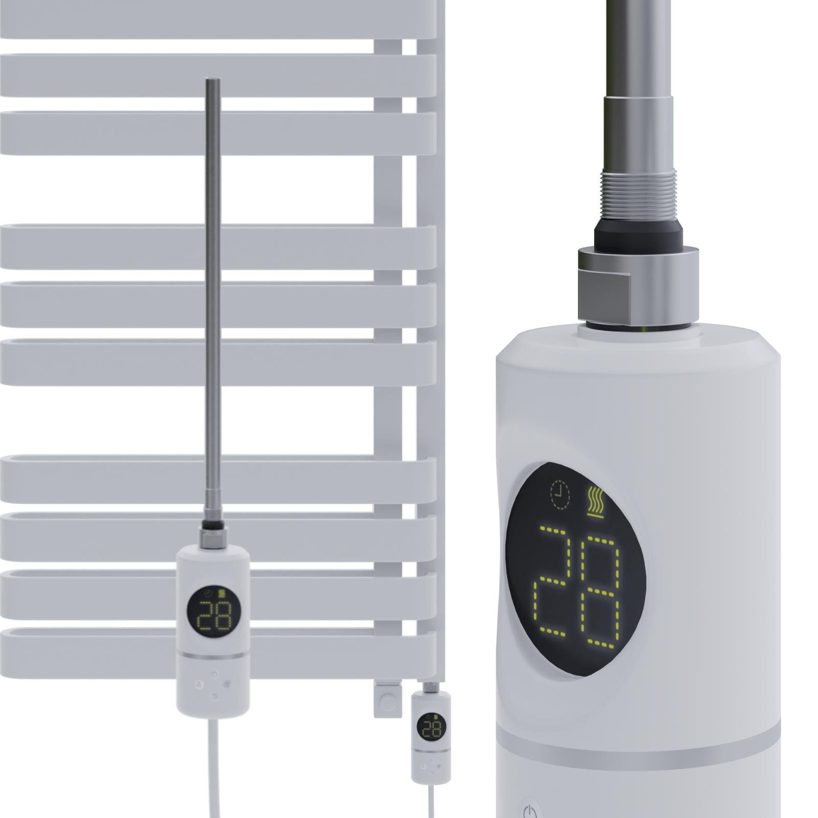 HAGO Heizstab Elektro Heizstab Heizlanze Heizelement zum Nachrüsten für Badheizkörpe