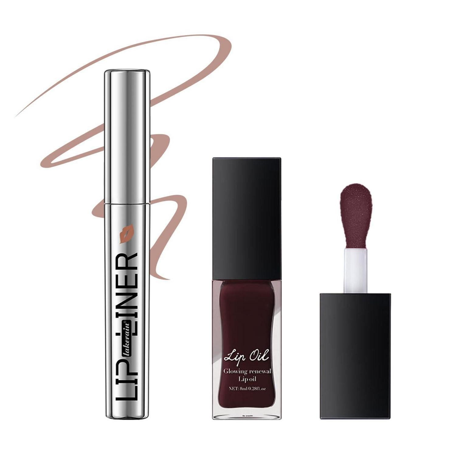 LuxusKollektion Gesichtspflege-Set Peel-Off Lipliner & Lip Oil Set