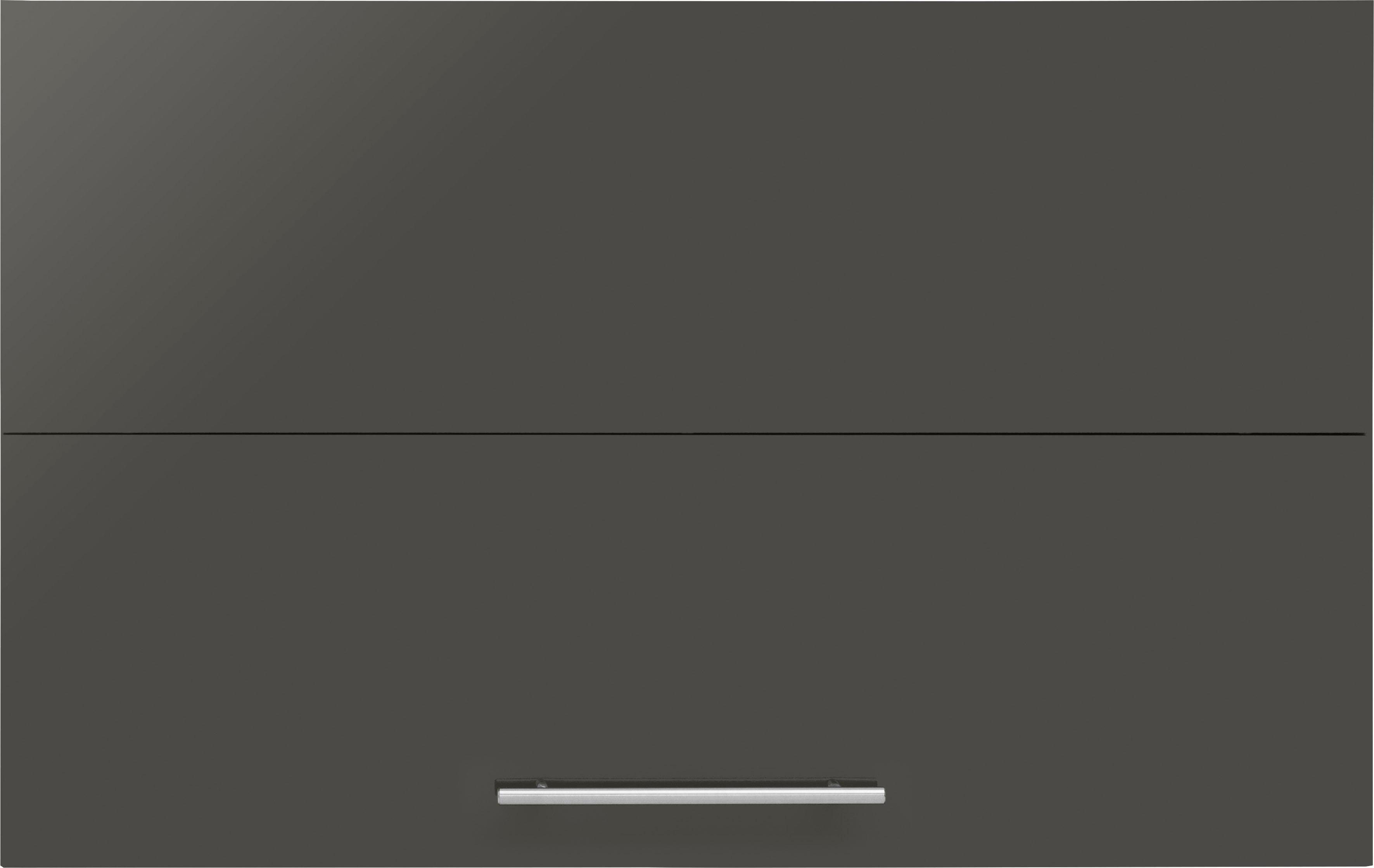 Faltlifthängeschrank Glanz, Breite Front: Anthrazit cm 90 | Cali Küchen Korpus: Anthrazit matt wiho Anthrazit