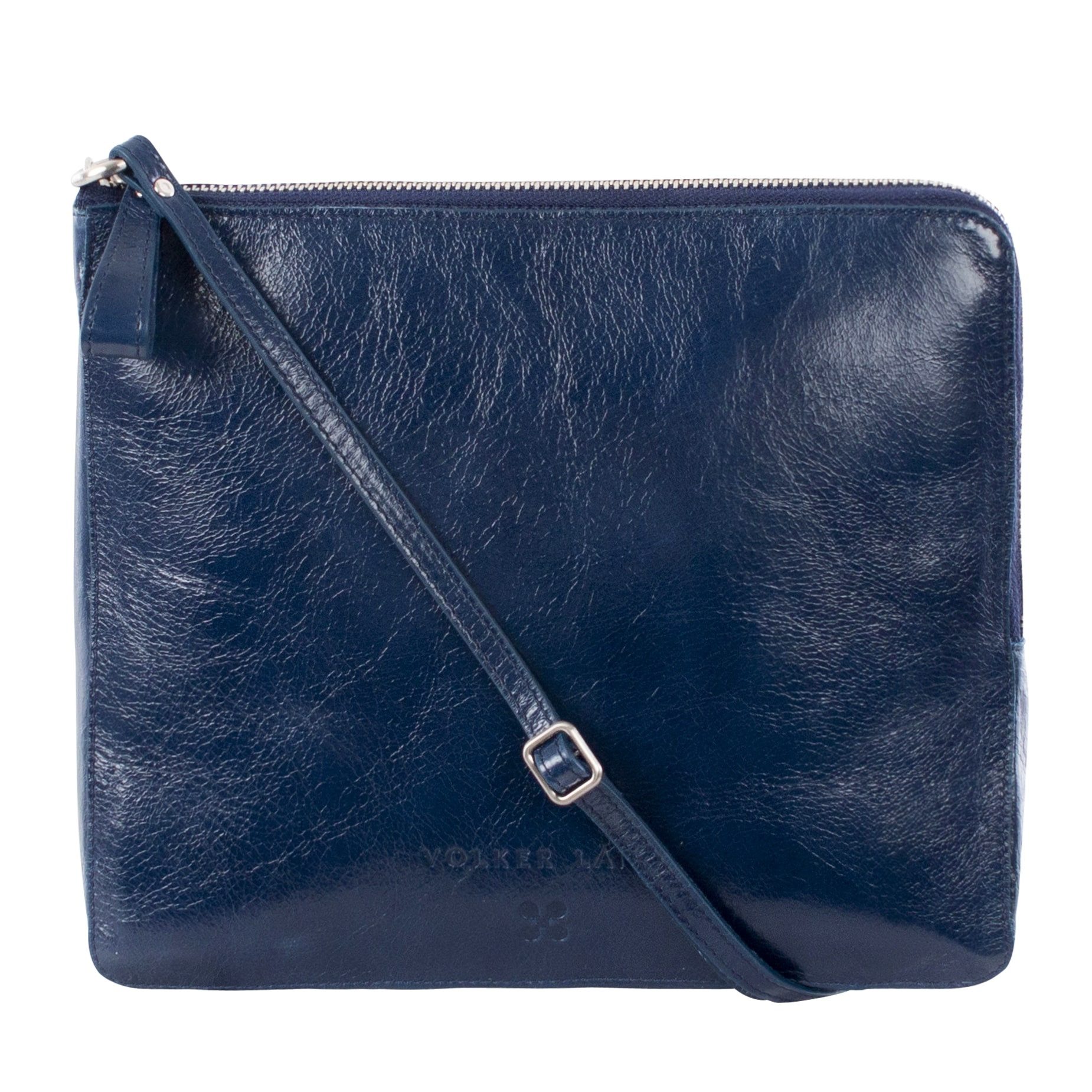 Schultertasche GERALDINE, BO17 - Flache Boxtasche, Sicher & Elegant