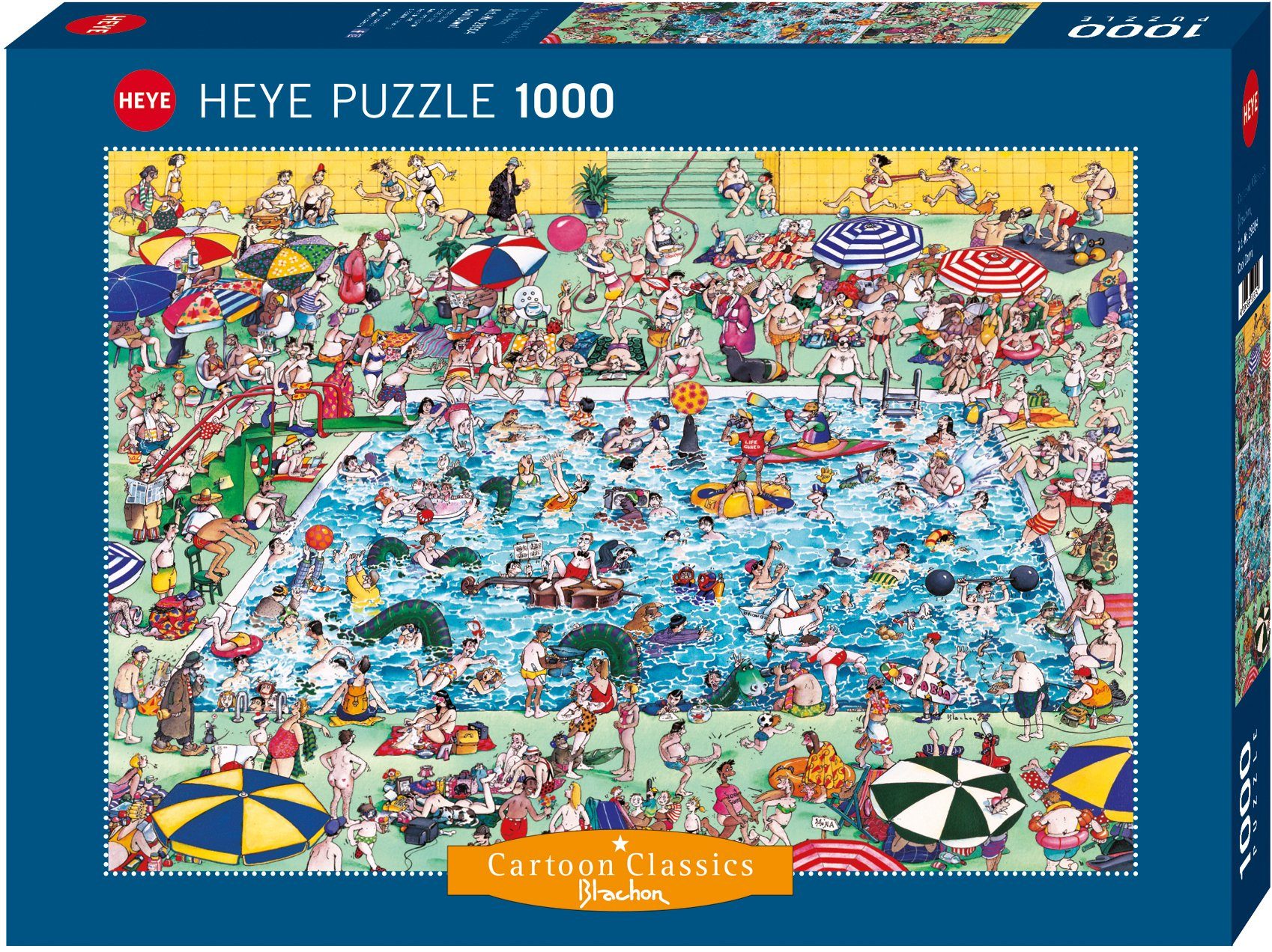 HEYE Puzzle Cool Down!, Blachon, 1000 Puzzleteile, Made in Germany günstig online kaufen