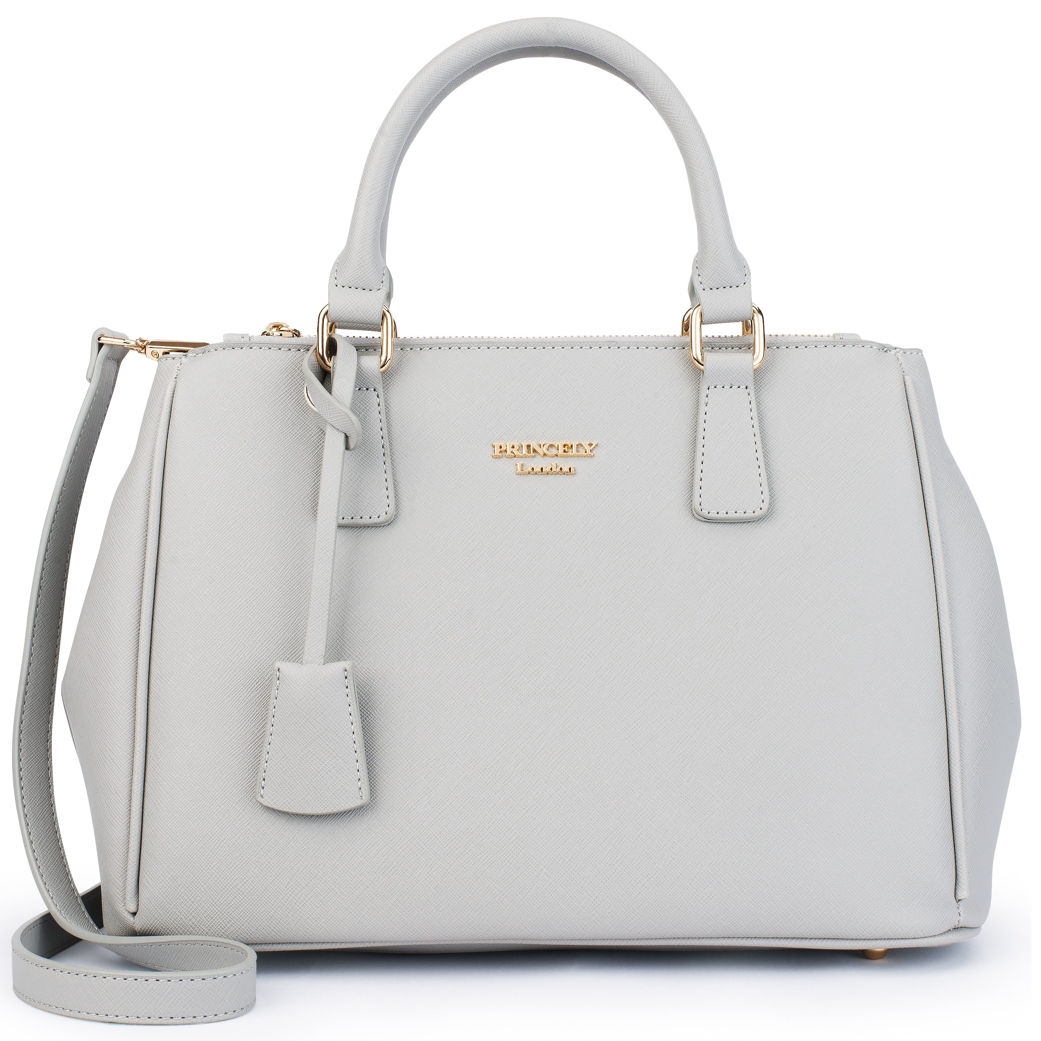 Princely London Handtasche Victoria – Praktische Eleganz für Büro, Alltag und Freizeit