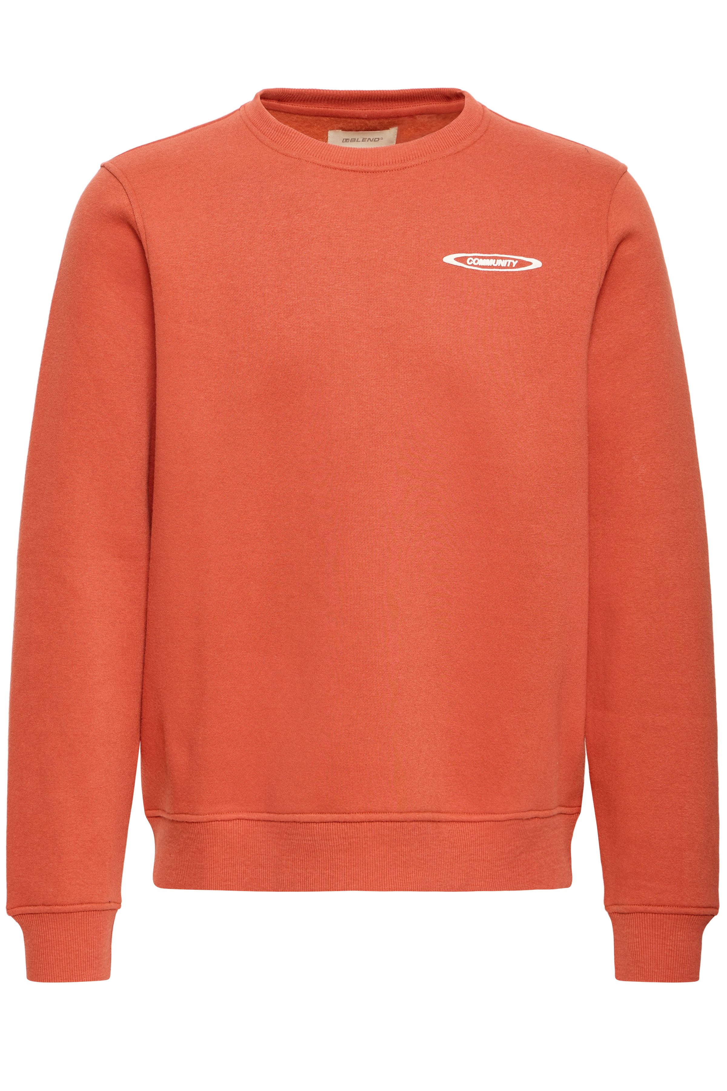 Blend Sweatshirt BHKEYAN GRAPHIC CREW SWEAT Baumwollmischung, regular fit