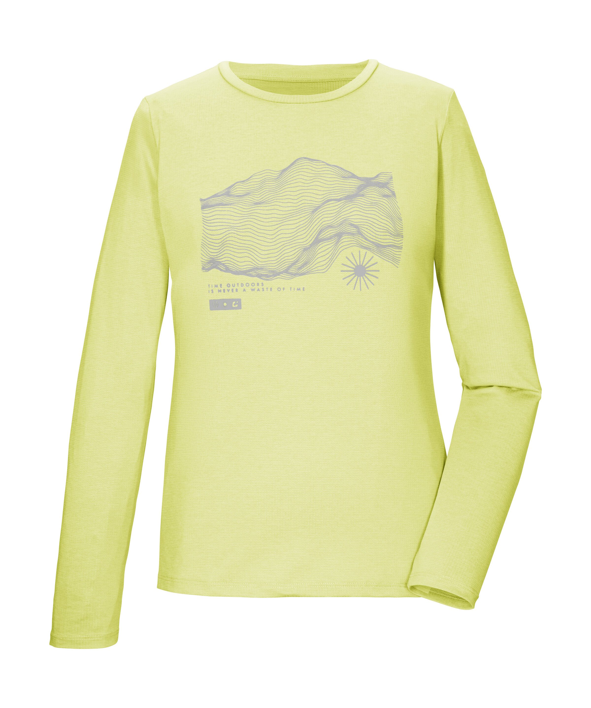 Killtec Langarmshirt KOS 179 WMN LS SHRT Weiches, strapazierfähiges, atmungsaktives Langarmshirt