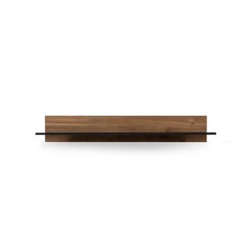 Furnix Wohnwand 4-teilige Mediawand VASINIE im Loft-Stil Brandy-Castello-Holzes, modernes Design