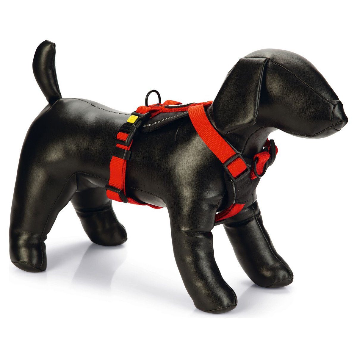 Hunde-Geschirr Hunde Y-Geschirr Parinca Premiun Nylon rot