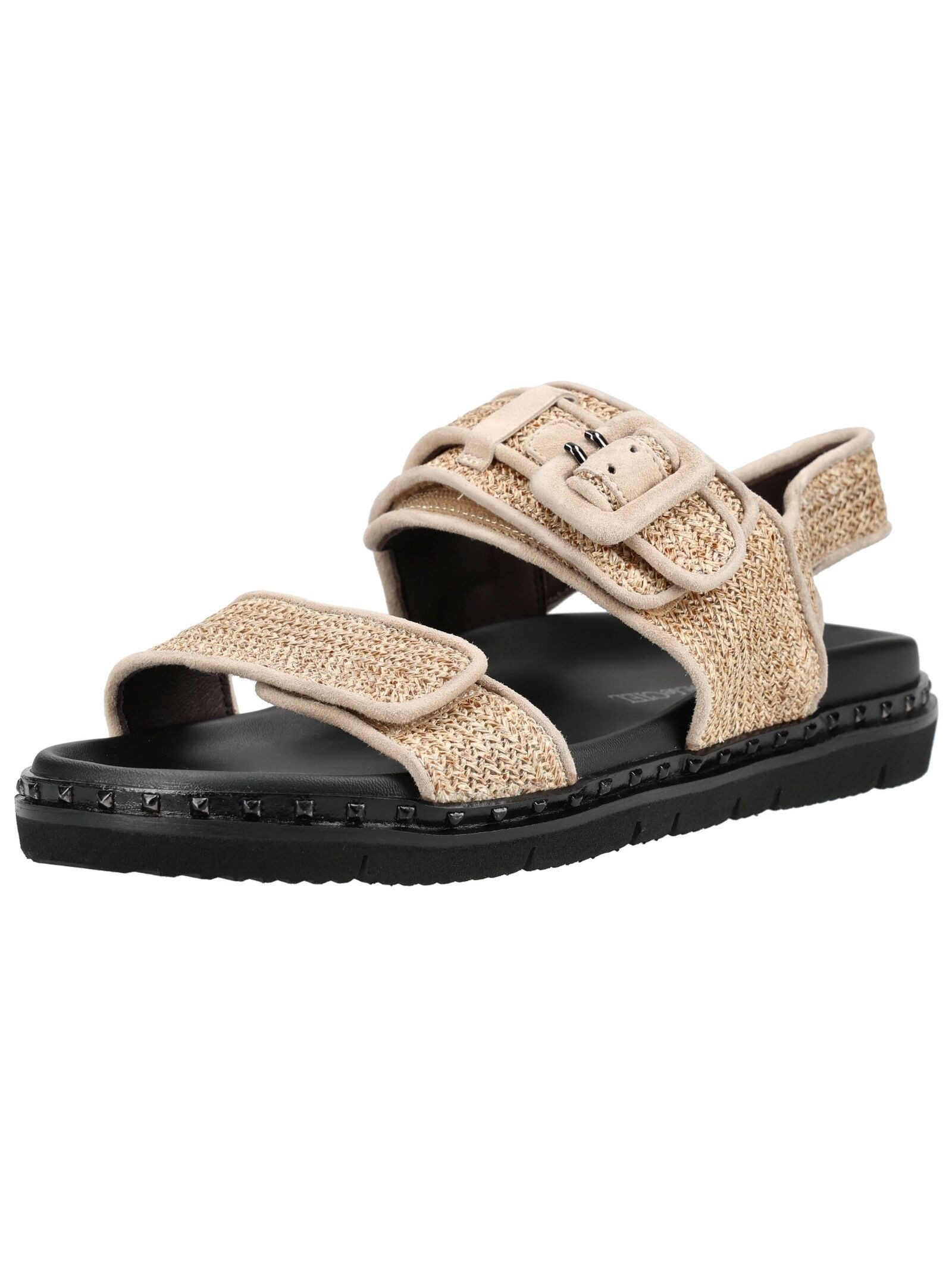 Regarde Le Ciel Regarde Le Ciel Sandalen Leder/Textil Riemchensandale