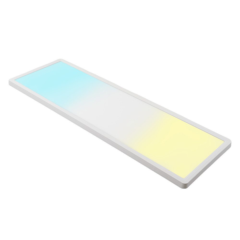 LUXULA Aufbauleuchte LUXULA LED Aufbauleuchte 24 W CCT einstellbar Weiß, Farbwechsler
