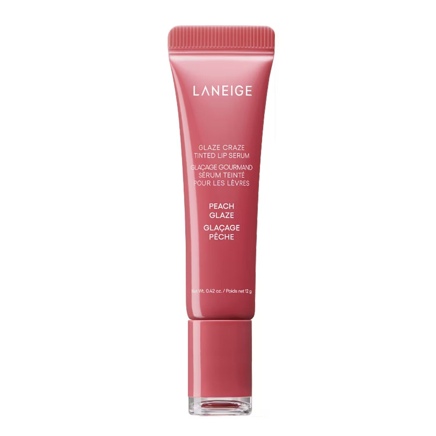 LANEIGE Lipgloss Peach Glaze Getöntes Lippenserum 12 g