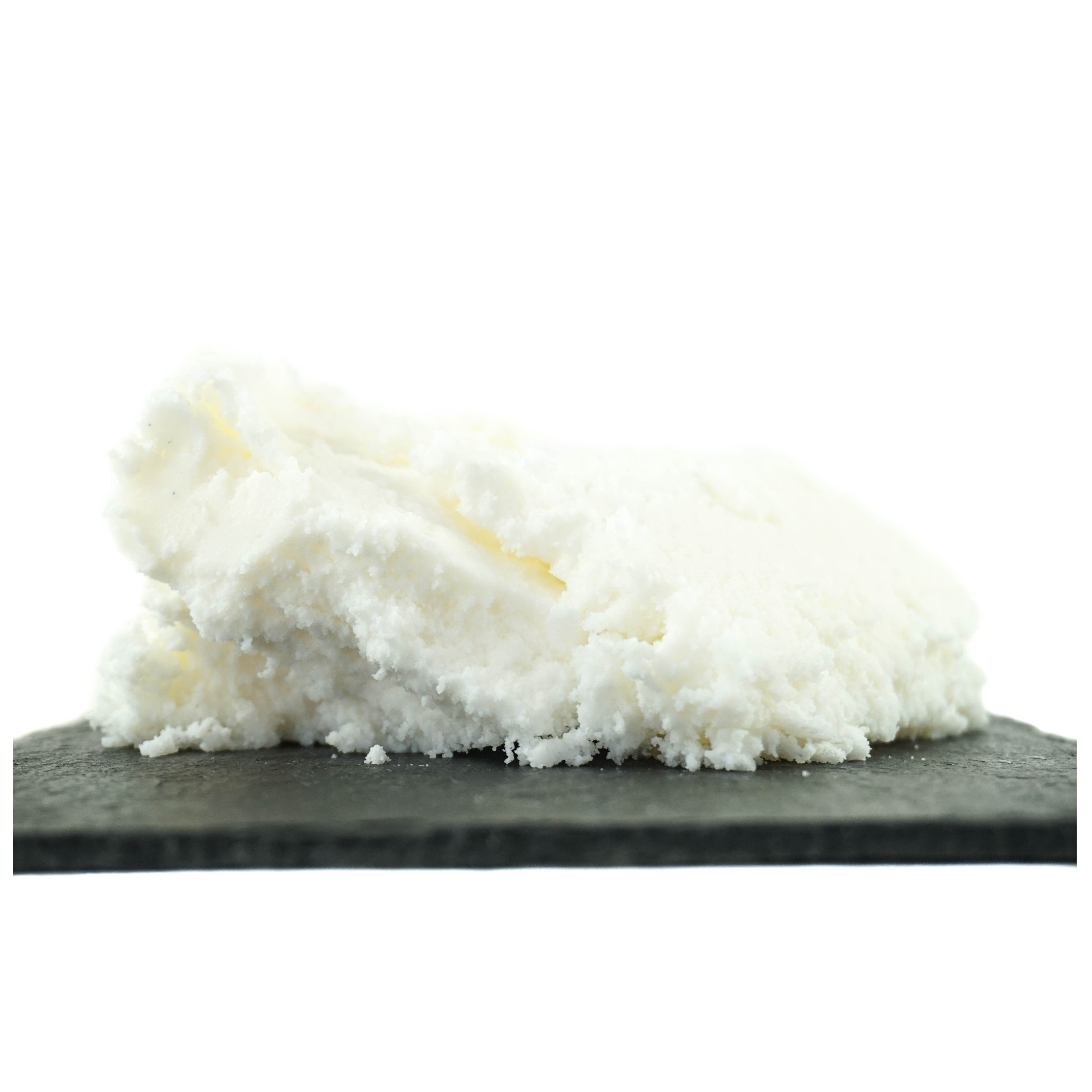 Naturra Körperbutter Bio Sheabutter weiß desodoriert – geruchsneutral im Braunglastiegel, Geruchsneutral, Premiumkosmetik in Lebensmittelqualität, Omega-Öl