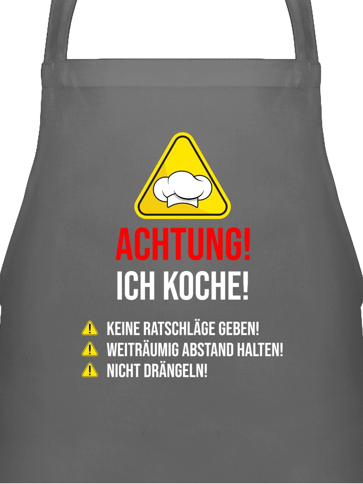 Shirtracer Kochschürze Achtung Ich koche - günstig online kaufen
