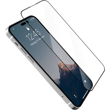 Woodcessories Woodcessories 3D Premium Black Temp. Glass für iPhone 14 Pro Max, Displayschutzglas