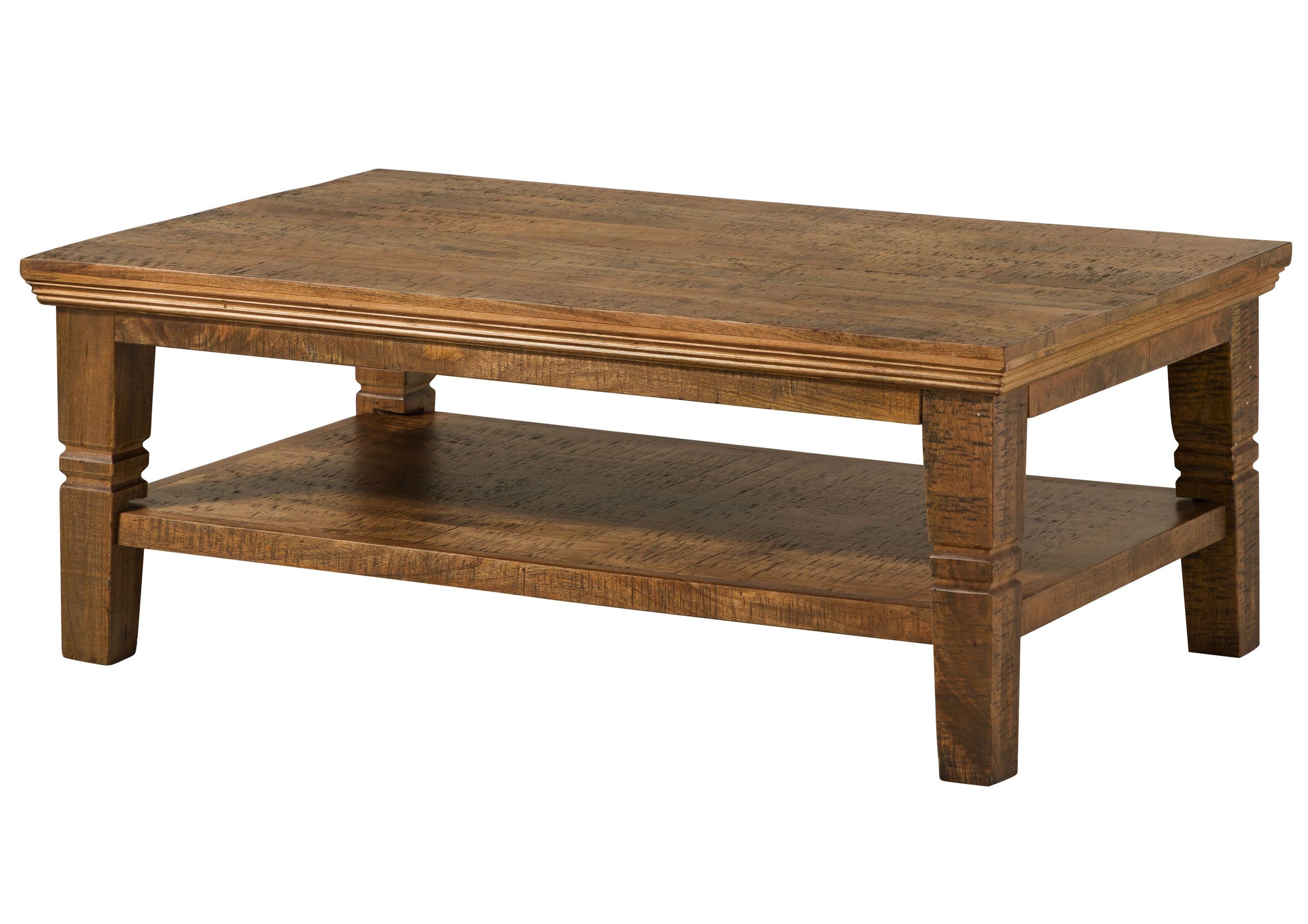 Massivmoebel24 Couchtisch RODEZ (Massivholz, Massivholztisch), Couchtisch Mango 120x75x45 dunkelbraun geölt RODEZ #123. € 399,90