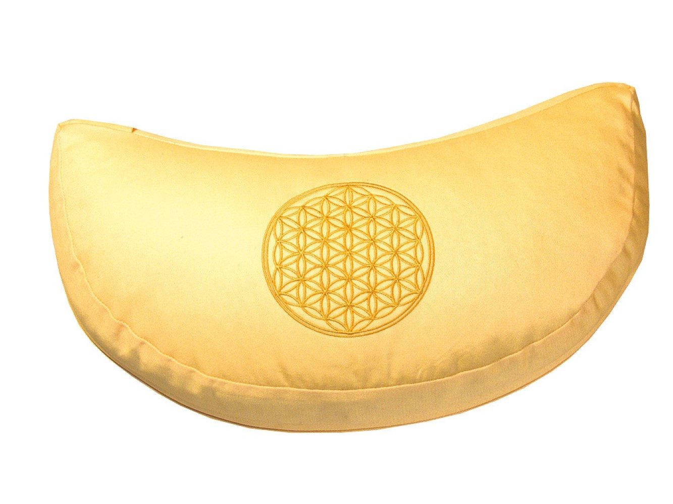 Saraswati Meditationskissen Meditationskissen mit Inlet "BDL" Baumwolle(80), Polyester(20) goldg