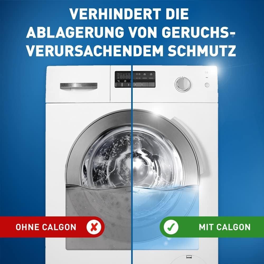 Calgon Hygiene+ Gel Wasserenthärter (1-St. 1800 ml Antibakteriell für die Waschmaschine)