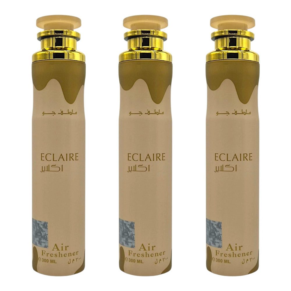 Lattafa Raumduft Lattafa Raumduft Set Lufterfrischer Eclaire 3x300ml