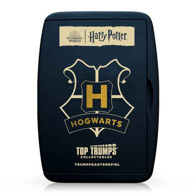 Winning Moves Spiel, Quartett Top Trumps Collectables - Harry Potter Helden von Hogwarts, in hochwertigem Case