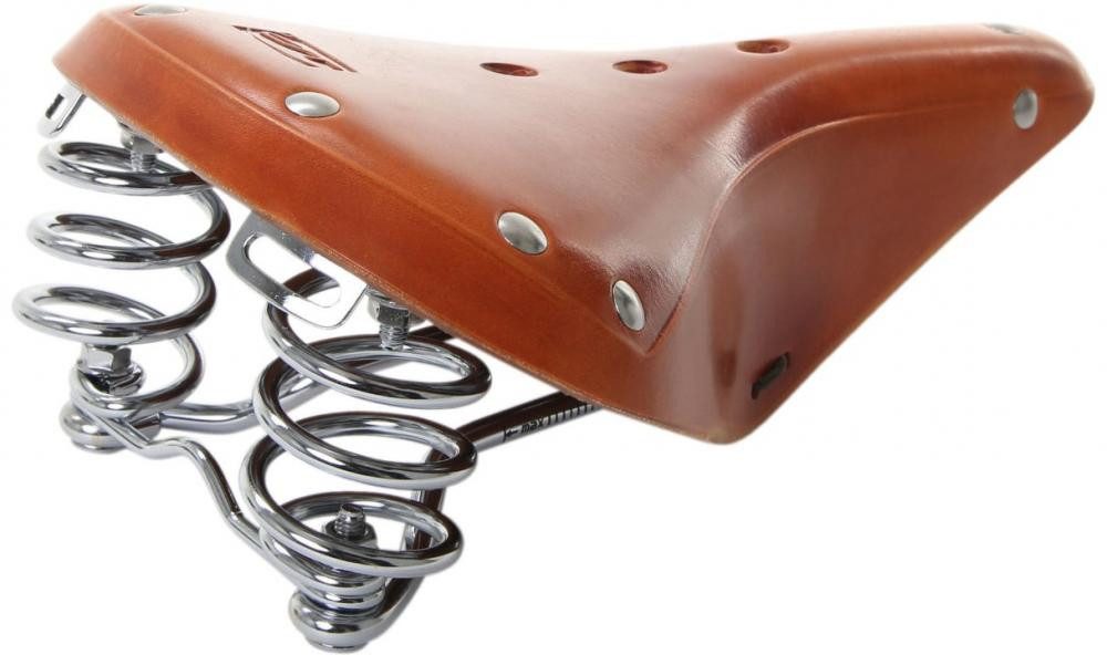 Contec Fahrradsattel CT SATTEL CL. EXCL. TREK. M.FEDERUNG UNISEX HONEY