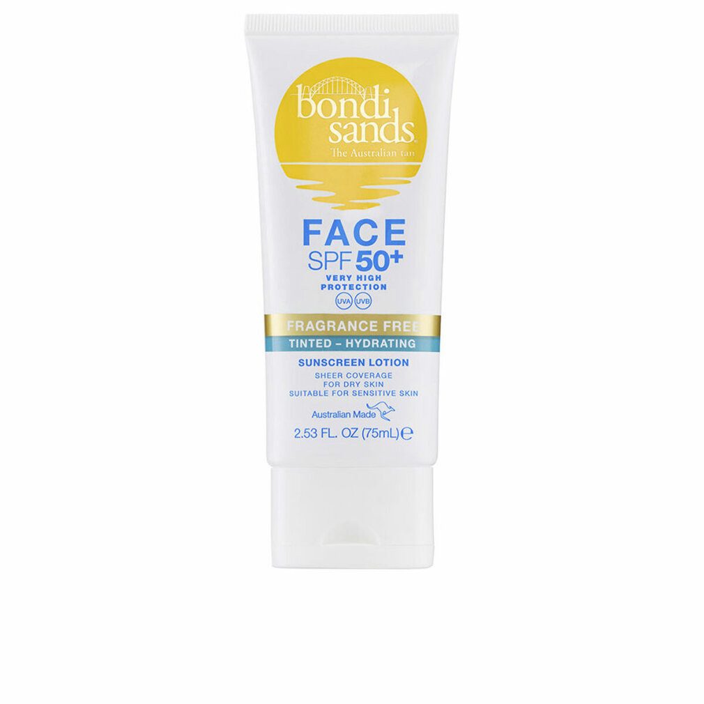 Bondi Sands Körperpflegemittel FACE SPF50 feuchtigkeitsspendendes Gesichtswasser mit Farbe 75 ml