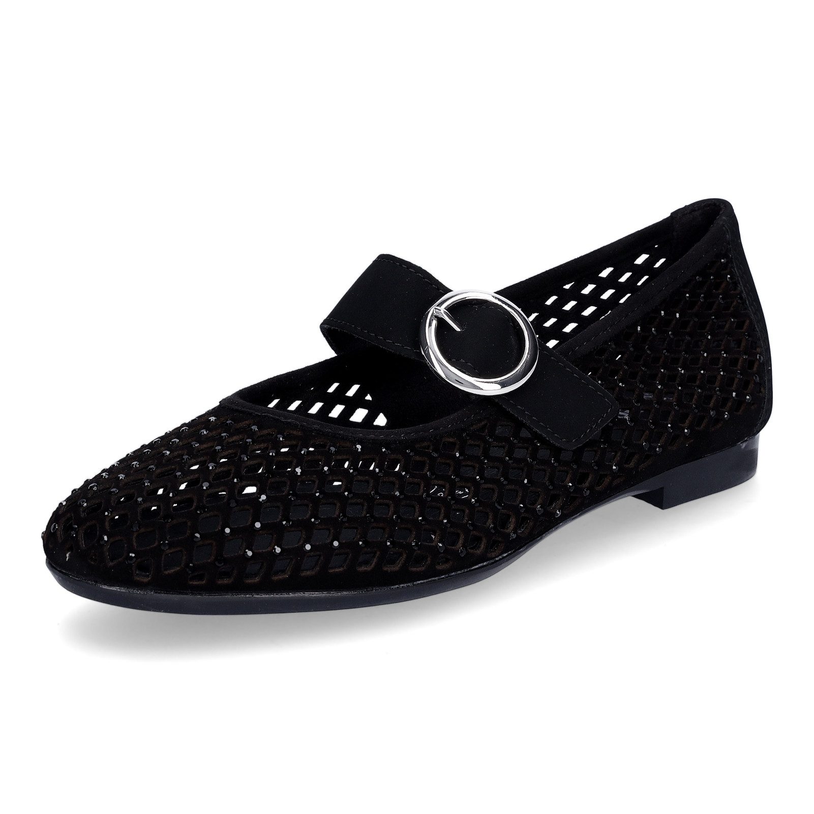 Remonte Remonte Damen Ballerina schwarz Ballerina