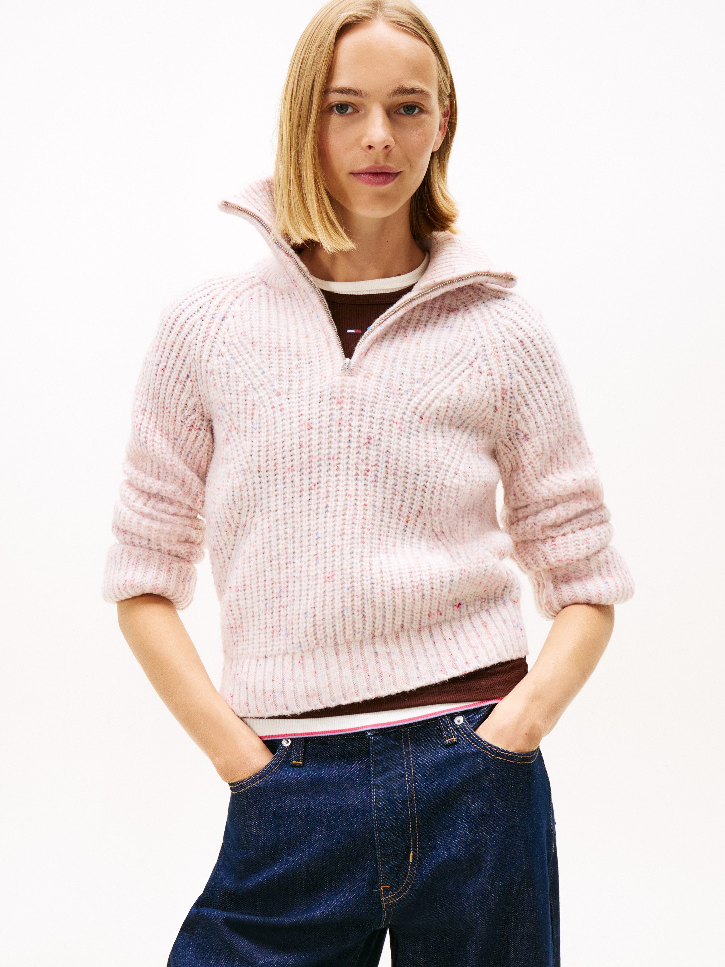 Tommy Jeans Troyer TJW NEP 1/4 günstig online kaufen