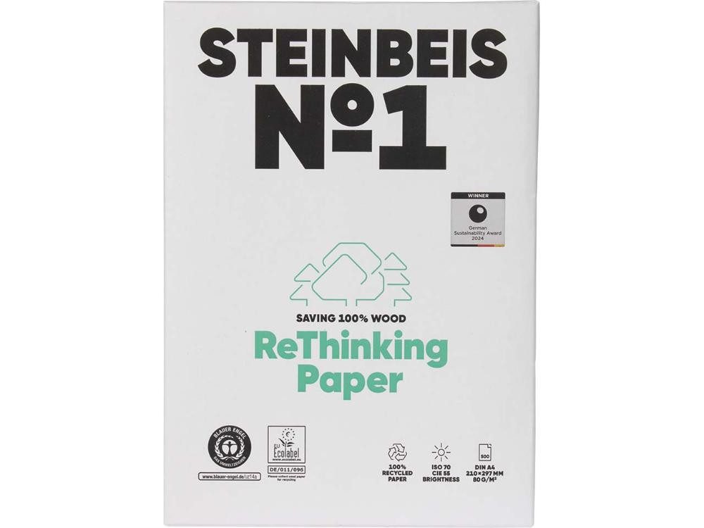 STEINBEIS Kopierpapier Steinbeis Recycling Kopierpapier 'No.1, ClassicWhi
