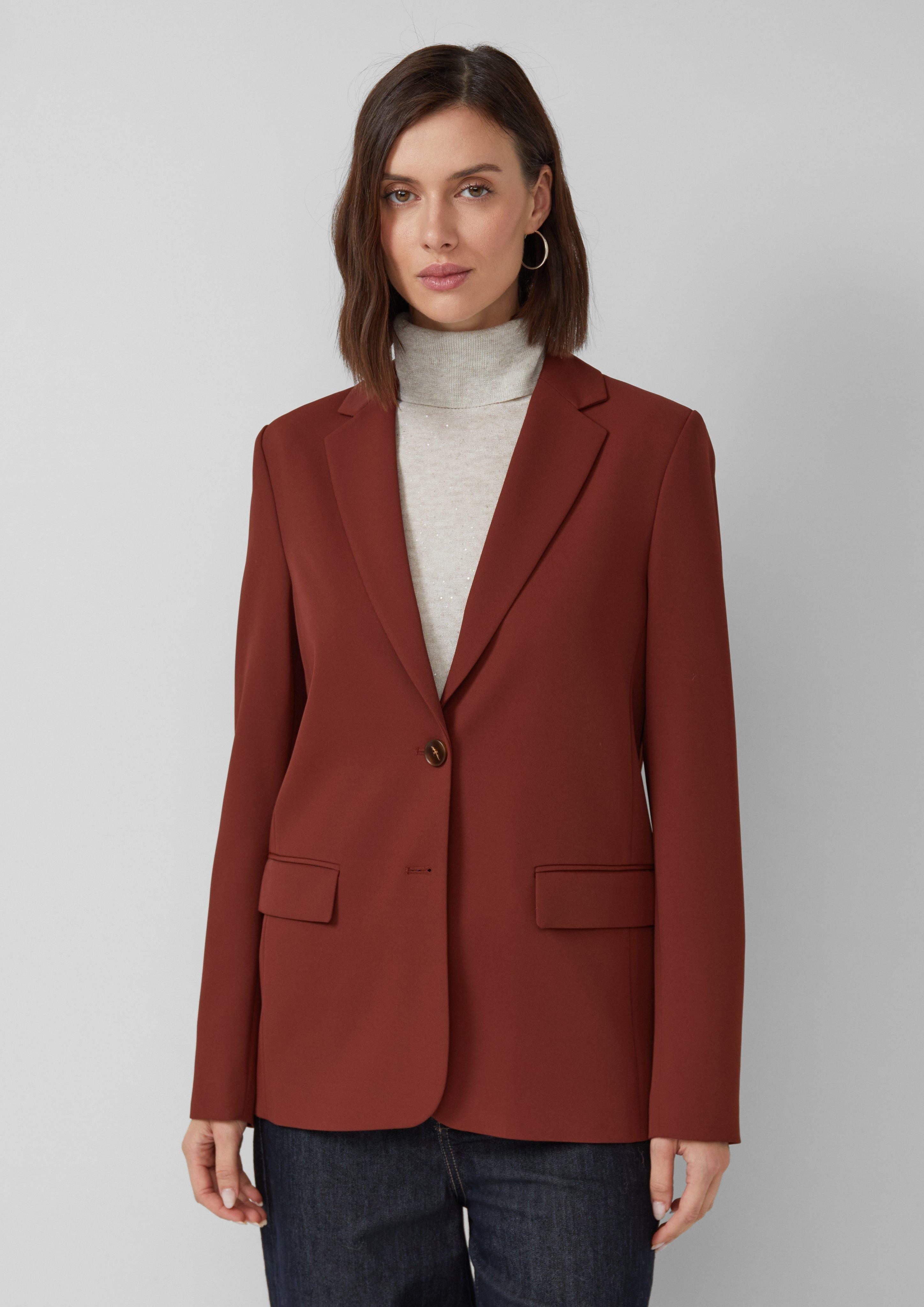 s.Oliver BLACK LABEL Jackenblazer Twillblazer mit günstig online kaufen