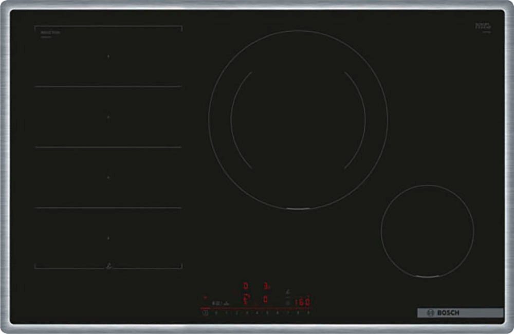 BOSCH Induktions-Kochfeld Serie 6 PXE845HC1E, Flexible Flex Induction & PerfectFry Plus Bratsensor gegen Anbrennen