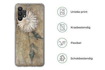 MuchoWow Handyhülle Chrysantheme - Piet Mondrian - Alte Meister, Handyhülle Samsung Galaxy A32 5G, Smartphone-Bumper, Print, Handy