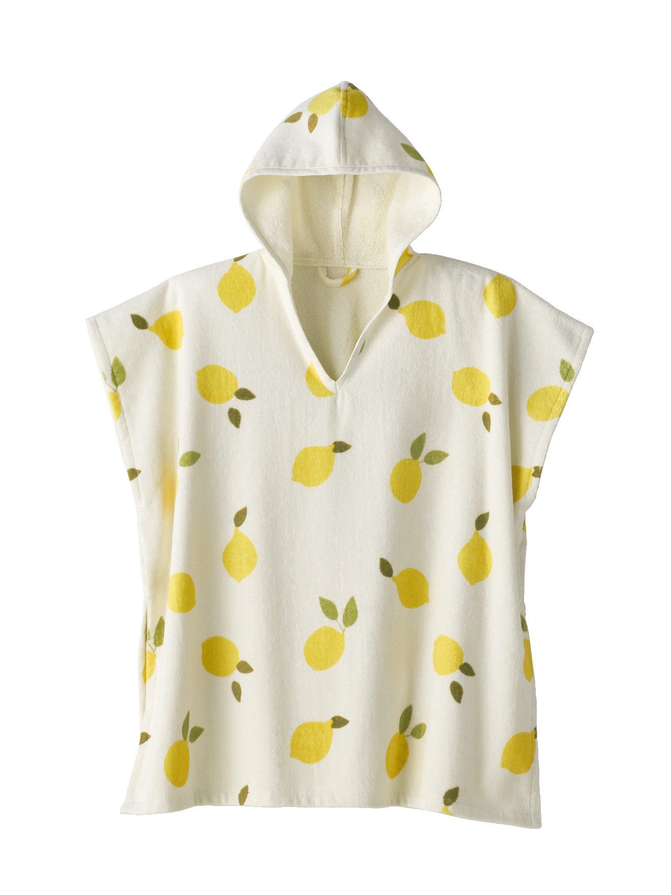 vertbaudet Badeponcho Kinder Badeponcho mit Recycling-Baumwolle, Recycelte Baumwolle