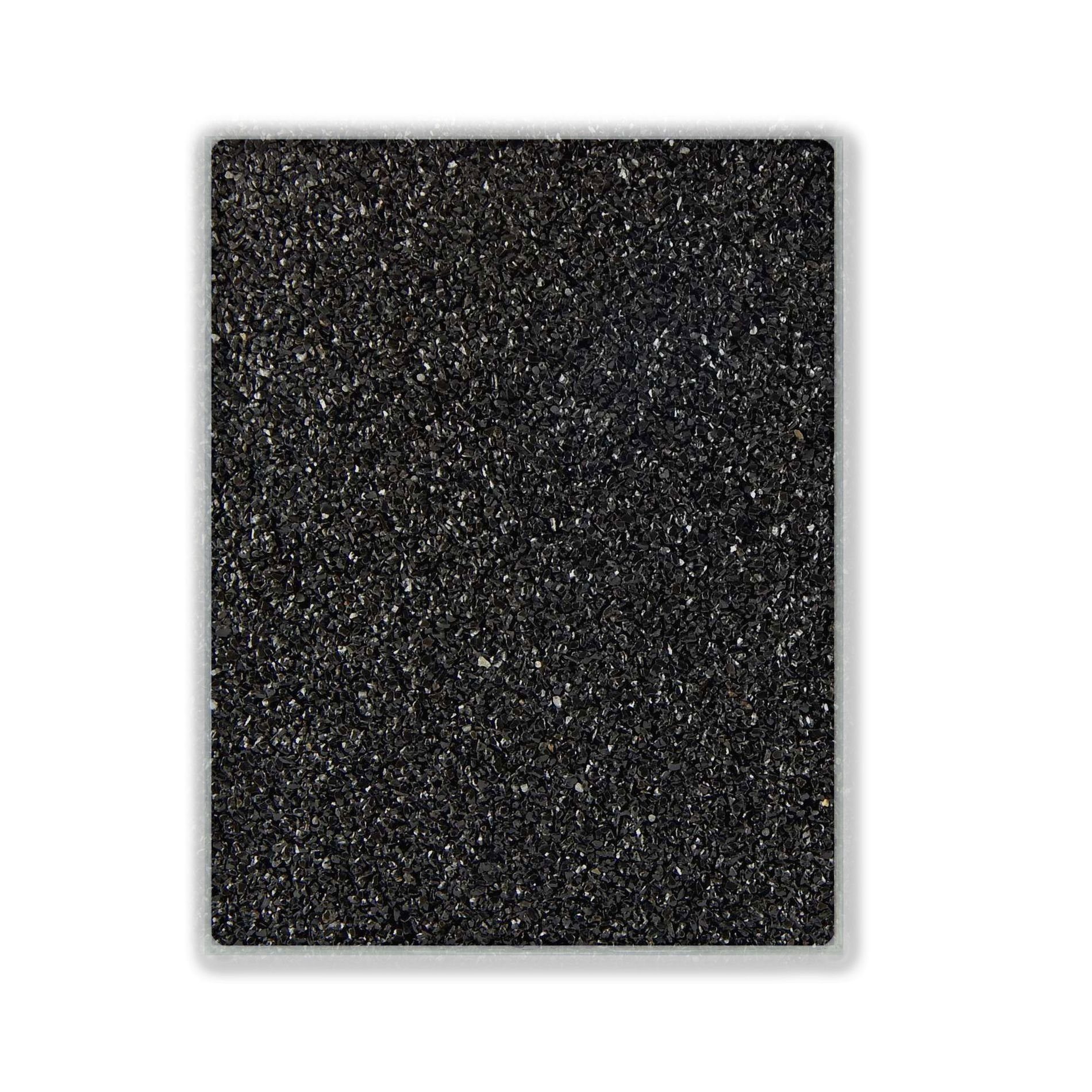 Terralith® Designboden Farbmuster Kompaktboden -nero-, Farbmuster aus Originalware