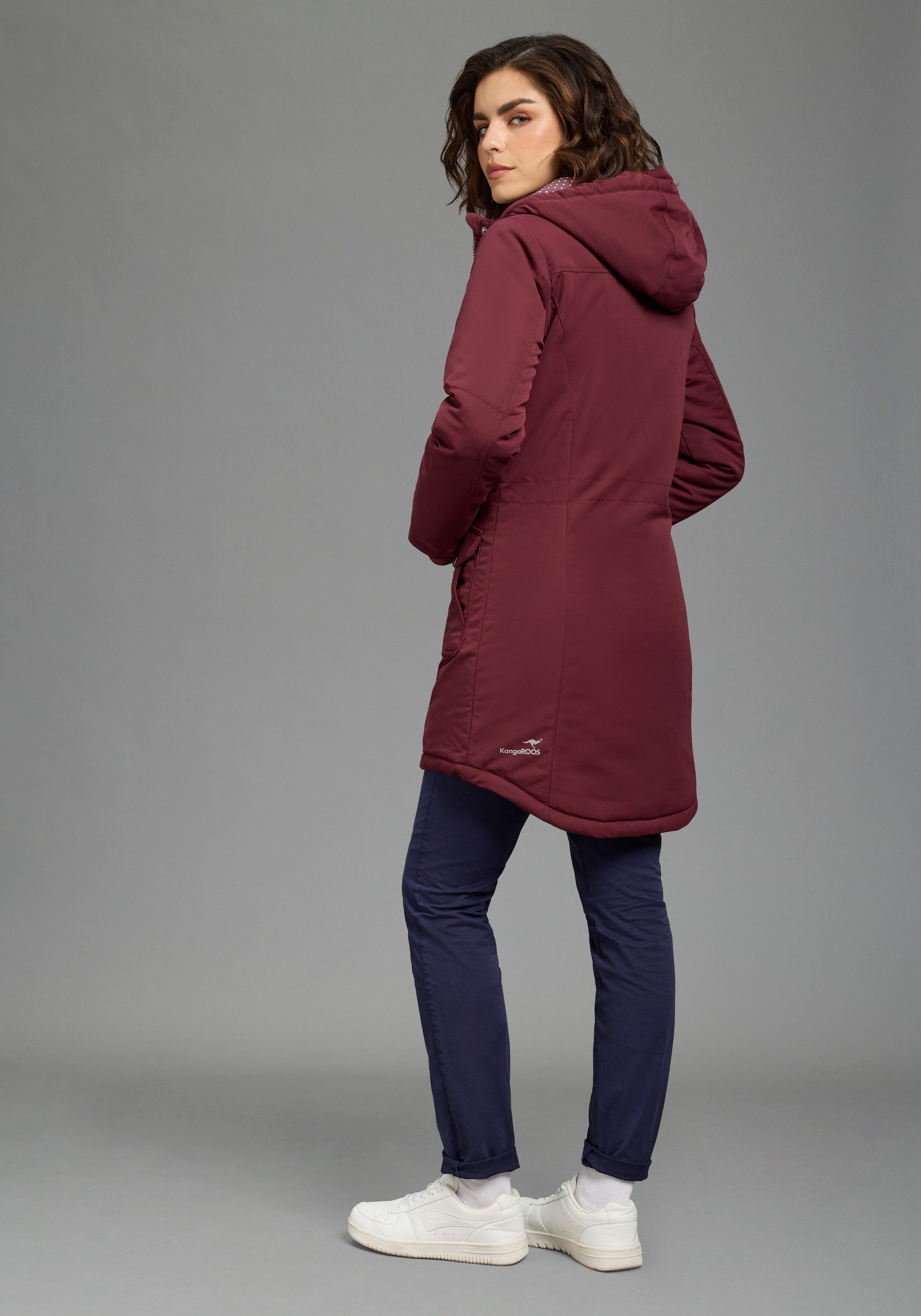 KangaROOS Langjacke für den Übergang, aus leichtem Webmaterial, modisch – Bild 2 von 5