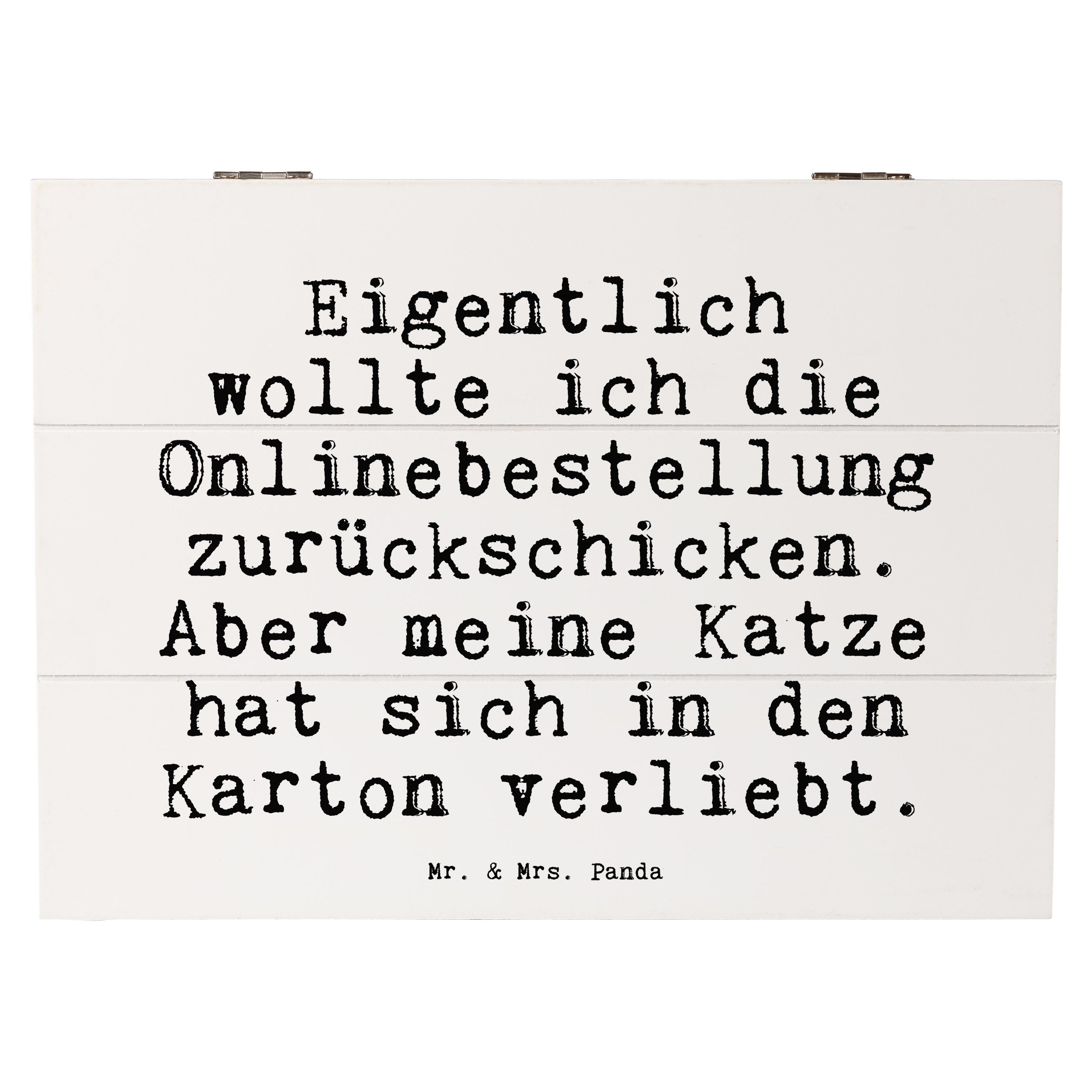 Mr. & Mrs. Panda Dekokiste »Eigentlich wollte ich die... Weiß