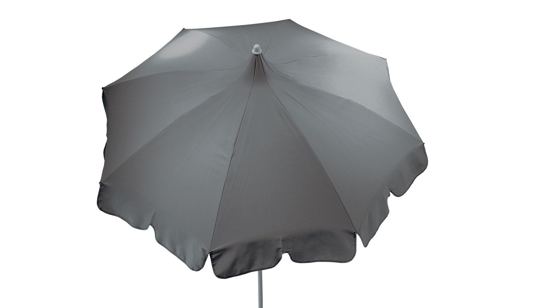 jankurtz Sonnenschirm Pagoda, Taupe, 250 cm, mit Knickelement