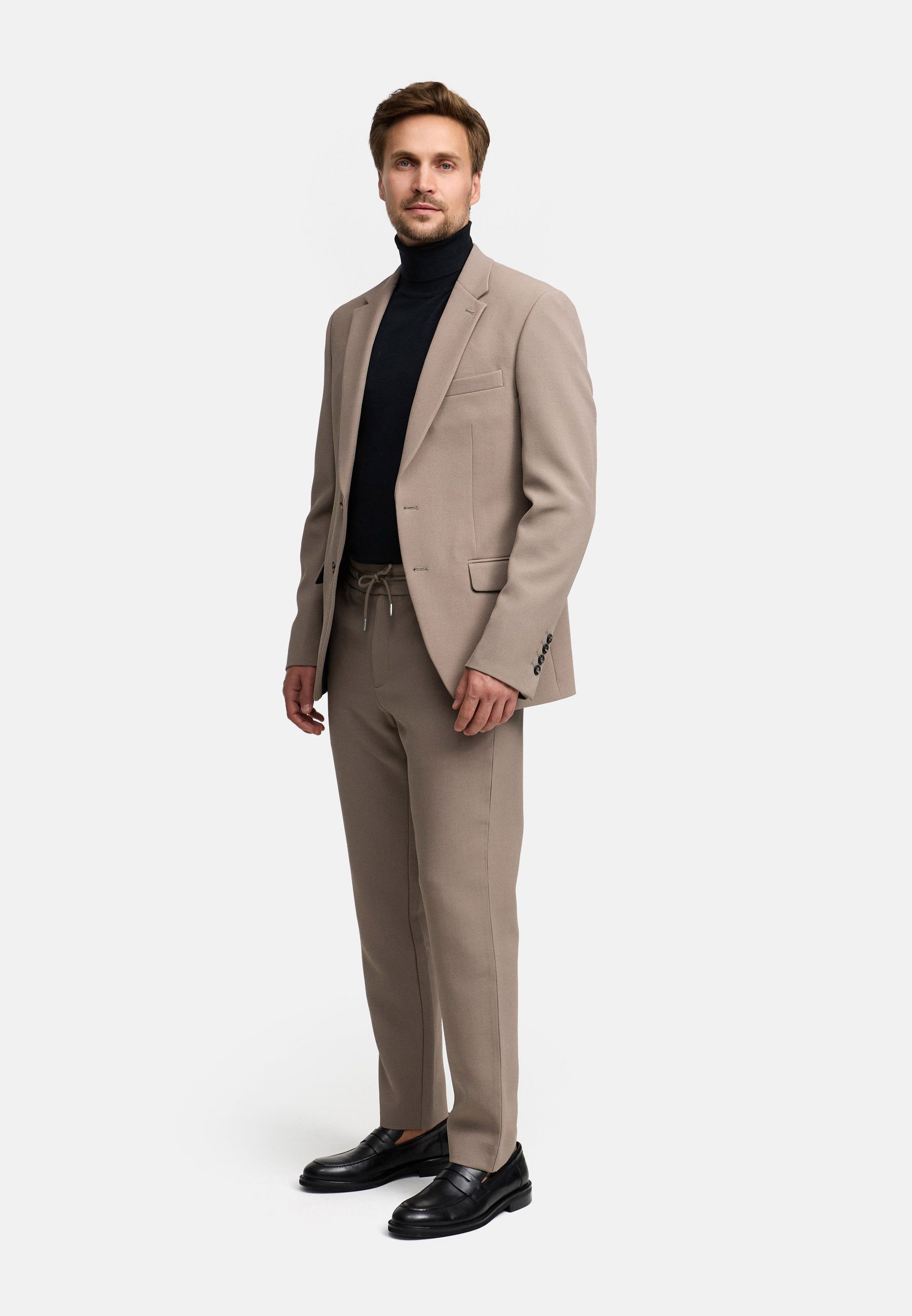 Jeff Anzug Herren JFMatthew set 2-Teiler Herrenanzug (2-tlg) Herren Anzug 2-teilig im Regular Fit