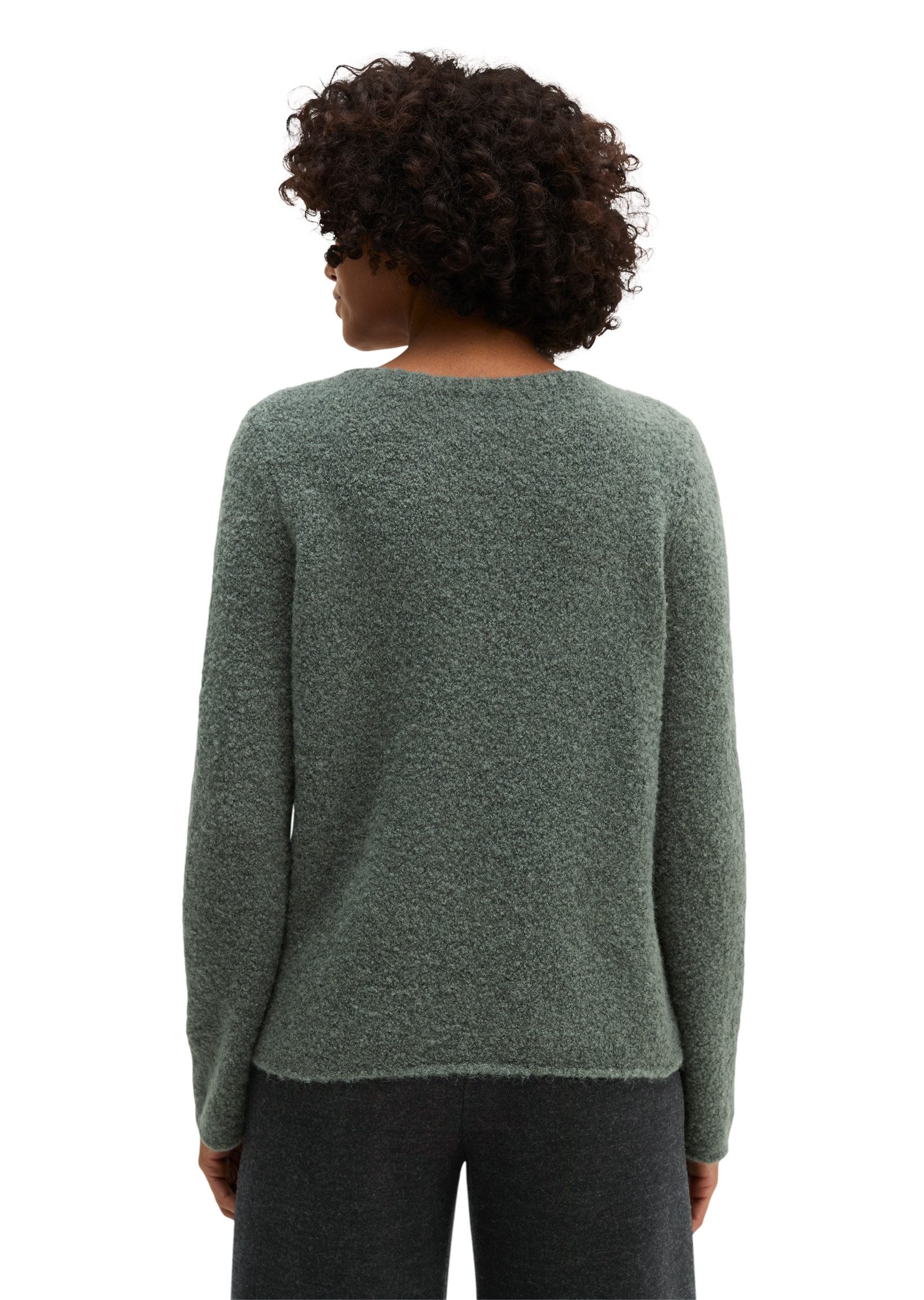 Marc O'Polo Strickpullover aus Schurwolle-Alpakawolle-Mix – Bild 3 von 5