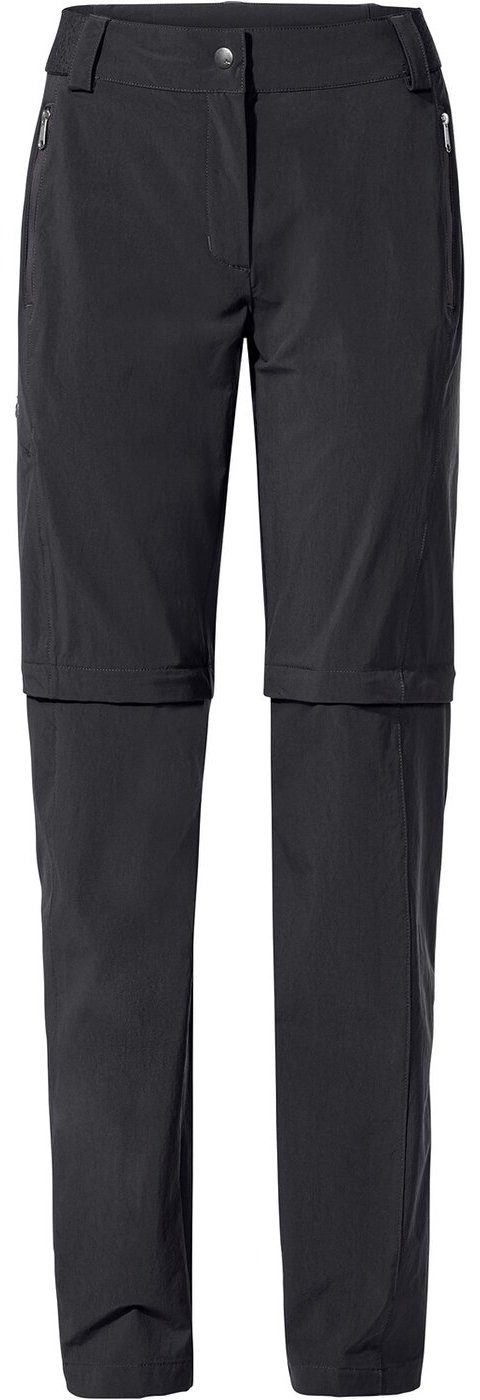 VAUDE Trekkinghose Wo Farley Stretch ZO T-Zip Pants II BLACK