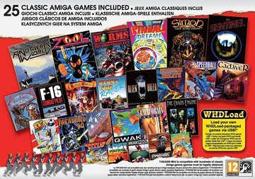 Retro Games Amiga The A500 Mini inkl. 25 Games Controller Maus